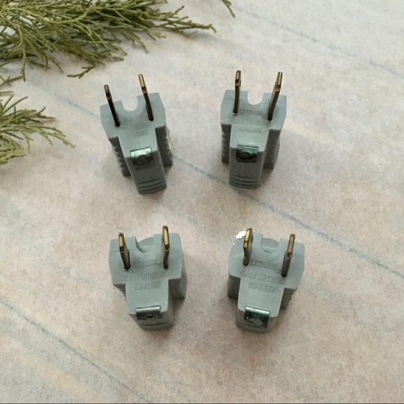 FREE 2-Prong to 3-Prong Wall Electric Socket Outlet Converter Adapter | Set of 4 - Picture 2 of 3